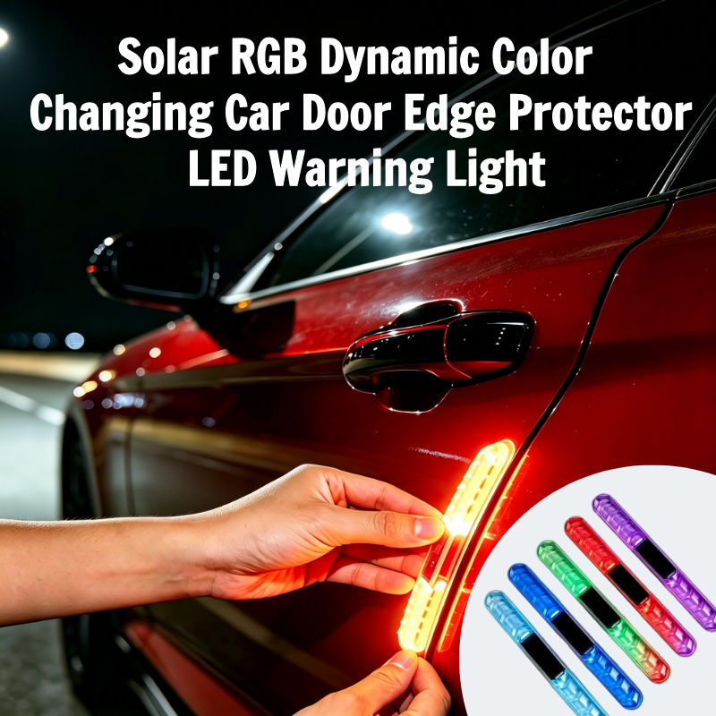 Sos Light Strobe - Multifunctionele LED-autolampen, anti-botsings knipperende achterdeurwaarschuwingslichten, auto-sfeerverlichting,