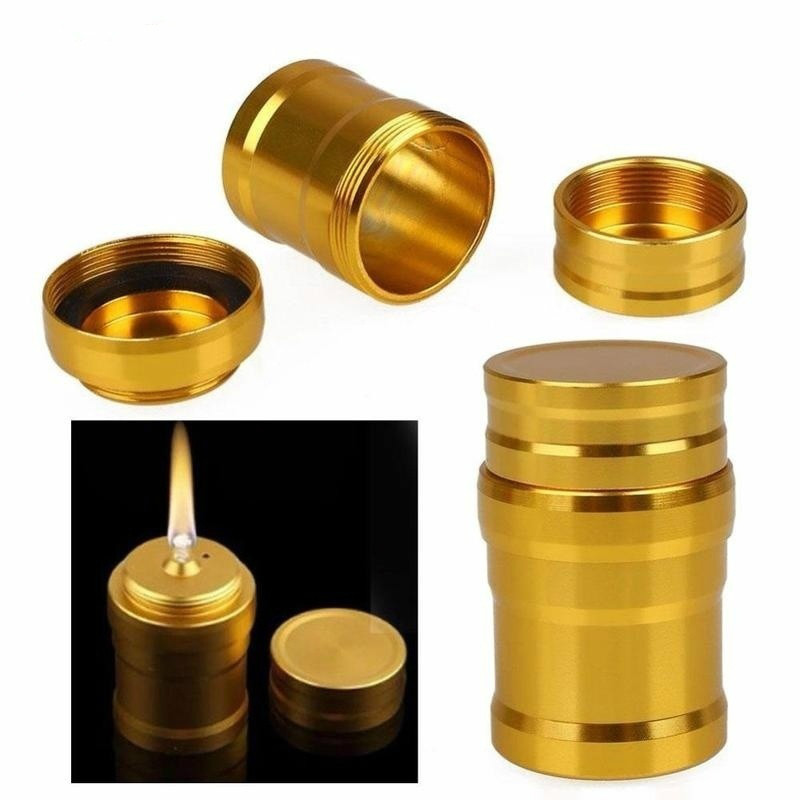Fire Starting Kit - Nieuwe draagbare metalen mini-alcohollamp laboratoriumapparatuur verwarmingsvloeistofkachels