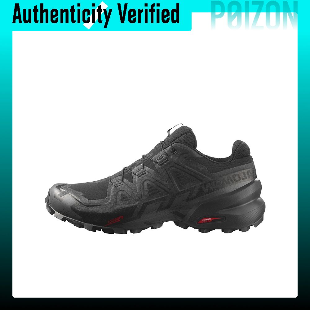 Salomon Shoes Speedcross 6 - SALOMON Speedcross 6 Trailhardloopschoenen Heren Zwart