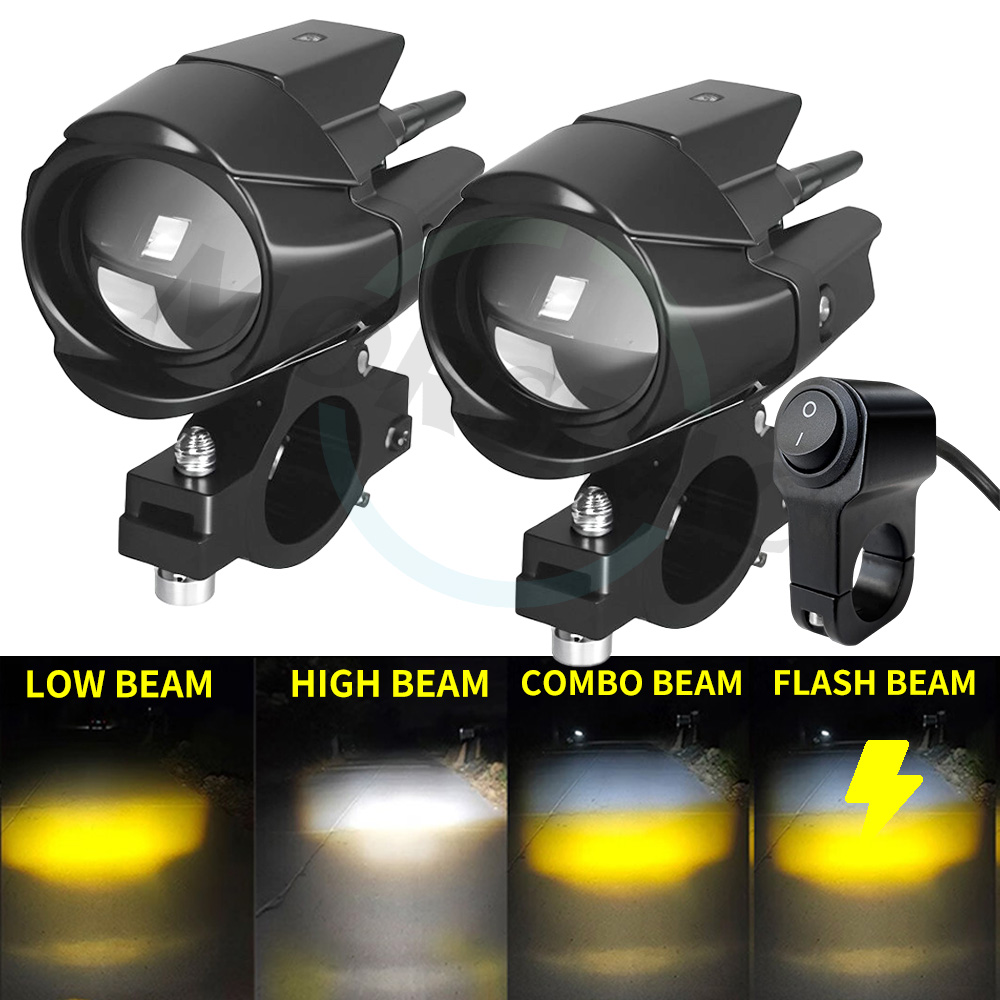 Extra Led Koplampen Voor Motor - Sos Light Strobe recensie en prijs