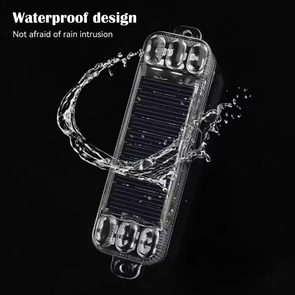 Auto's op zonne-energie, motor - Sos Light Strobe recensie en prijs