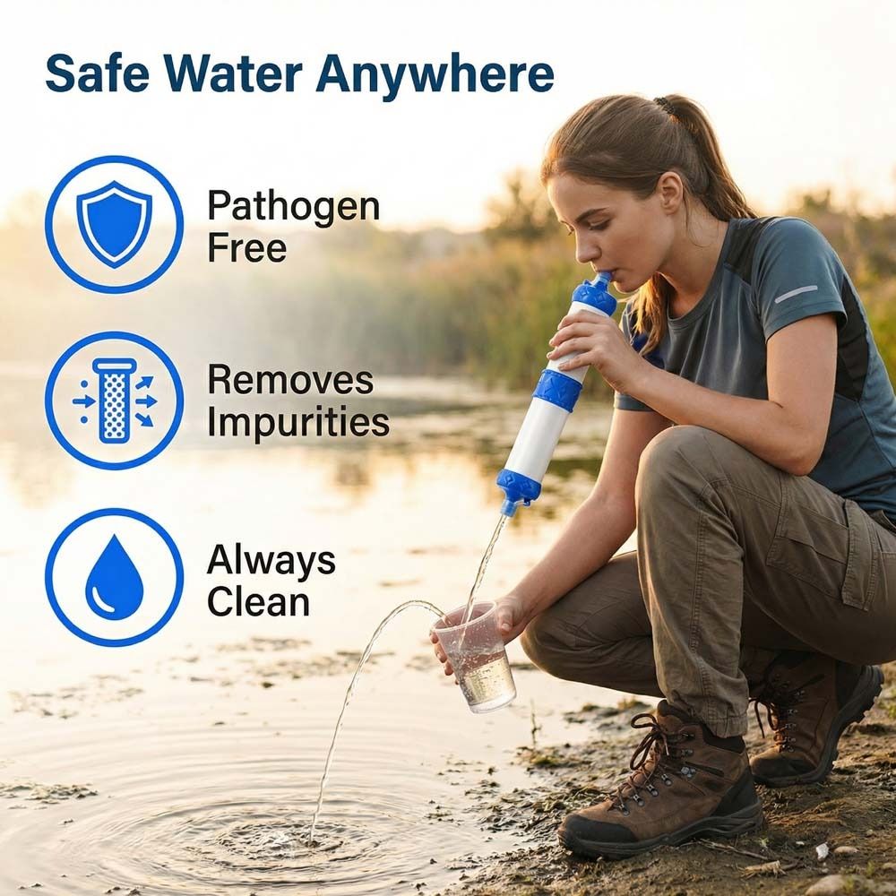 Mini Mini Waterfilter Rietje Z - Water Purification Straw recensie en prijs