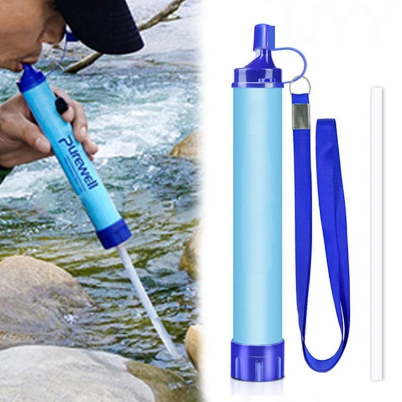 Draagbare waterfilterstro voor - Water Purification Straw recensie en prijs