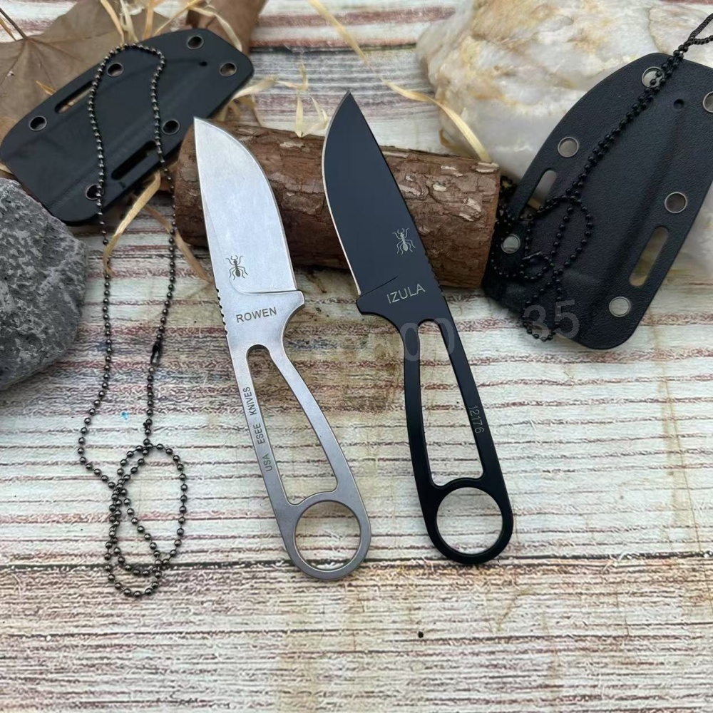 IZULA Hoge Sterkte Rechte Mes  - Bushcraft Knife Fixed recensie en prijs