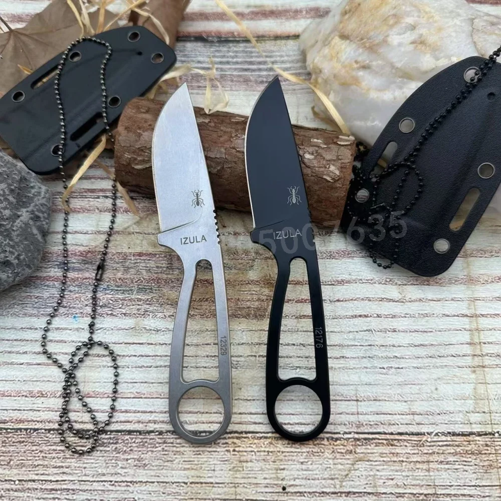 IZULA Hoge Sterkte Rechte Mes  - Bushcraft Knife Fixed recensie en prijs