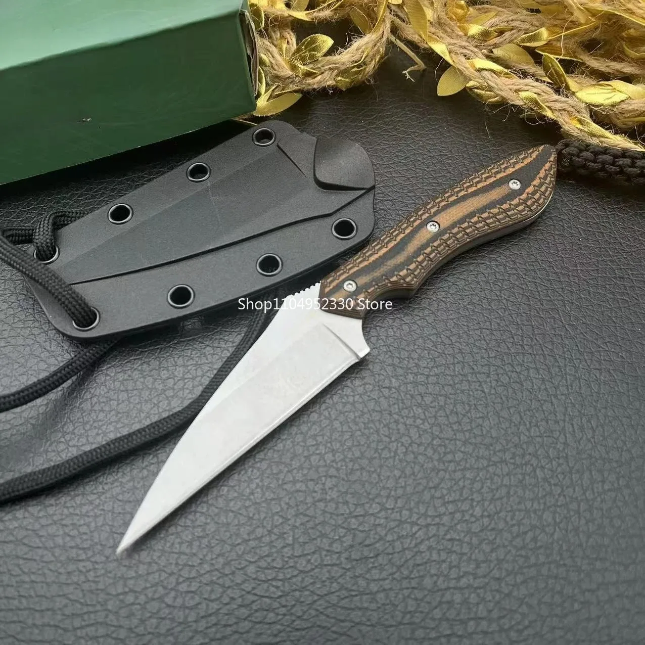 2388 Draagbare Utility Messen  - Bushcraft Knife Fixed recensie en prijs